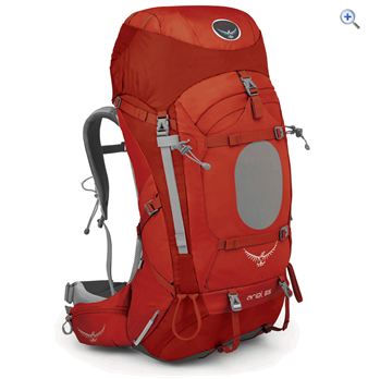 Osprey Ariel 65 (M) Women's Rucksack - Colour: VERMILLION RED